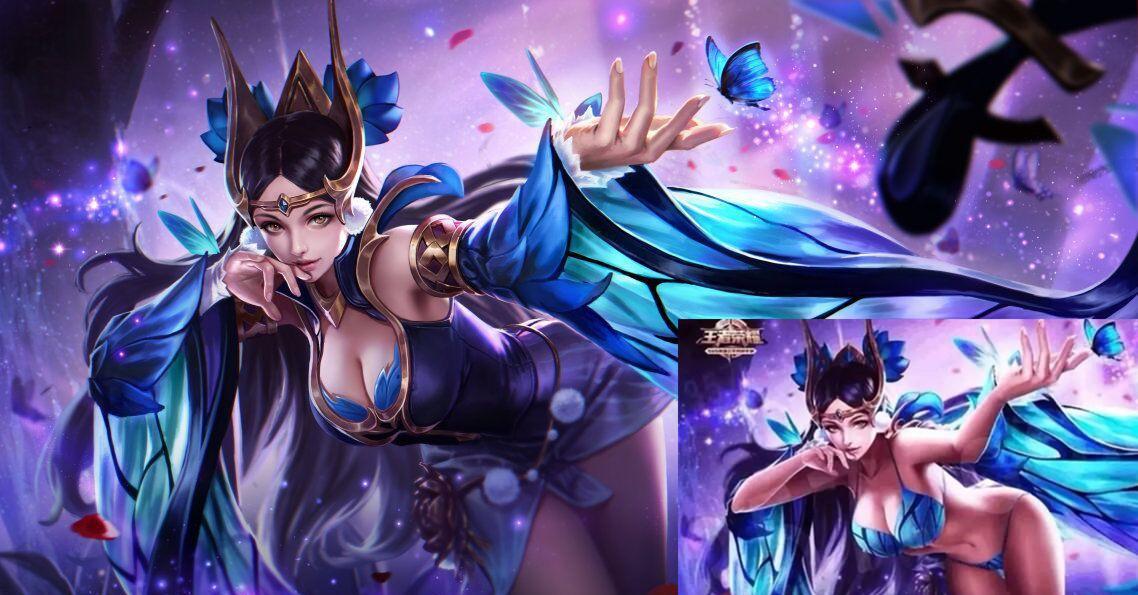 包含王者荣耀女角色改版前之后的对比的词条