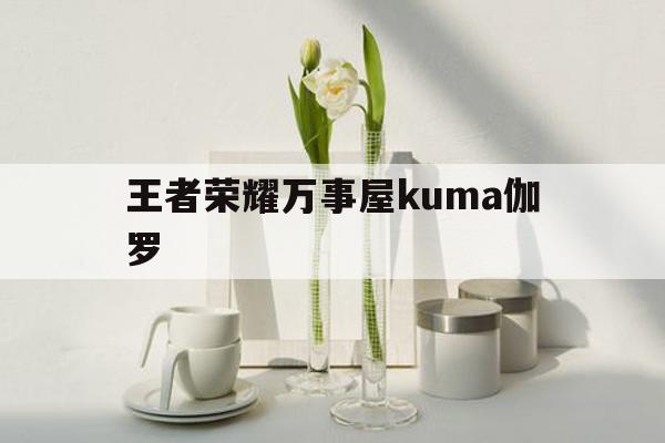 关于王者荣耀万事屋kuma伽罗的信息